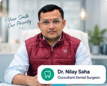 Dr. Nilay Saha, consultant dental surgeon